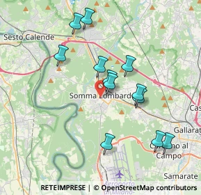 Mappa Via Francesco Campana, 21019 Somma Lombardo VA, Italia (3.49917)