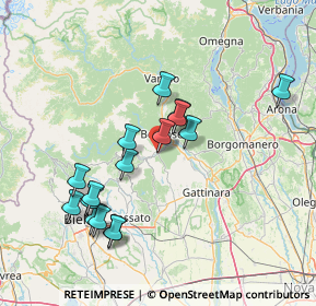 Mappa Viale Rimembranze, 13864 Crevacuore BI, Italia (14.27625)