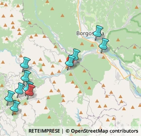 Mappa Viale Rimembranze, 13864 Crevacuore BI, Italia (5.23417)