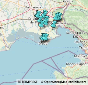 Mappa Viale Kennedy, 34073 Grado GO, Italia (11.8055)