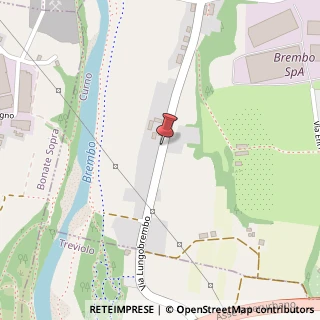 Mappa Via Lungobrembo, 41, 24035 Curno BG, Italia, 24035 Curno, Bergamo (Lombardia)
