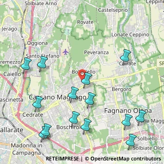 Mappa Via Madonnina, 21050 Cairate VA, Italia (2.68857)