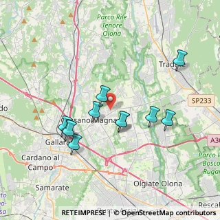 Mappa Via Madonnina, 21050 Cairate VA, Italia (3.43273)