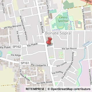 Mappa Piazza Vittorio Emanuele II, 20, 24040 Bonate Sopra, Bergamo (Lombardia)