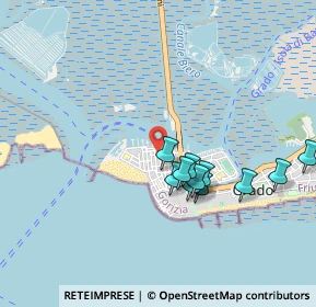 Mappa Via S. Pietro D'Orio, 34073 Grado GO, Italia (0.83091)