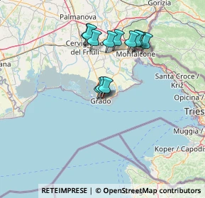Mappa Viale Argine Moreri n, 34073 Grado GO, Italia (12.18917)