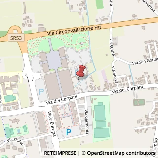Mappa Piazza della Serenissima, 60, 31033 Castelfranco Veneto, Treviso (Veneto)
