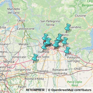 Mappa Circonvallazione Leuceriano, 24048 Treviolo BG, Italia (8.39917)