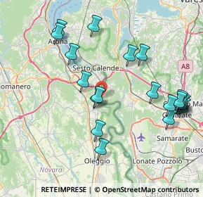 Mappa Via Colombo, 21019 Somma Lombardo VA, Italia (8.731)