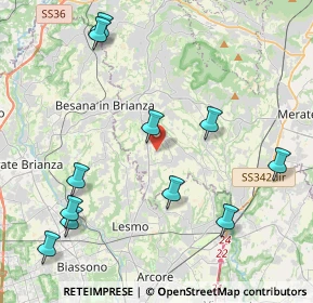 Mappa Frazione verdura, 23880 Casatenovo LC, Italia (4.89818)