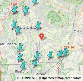 Mappa Frazione verdura, 23880 Casatenovo LC, Italia (5.31063)