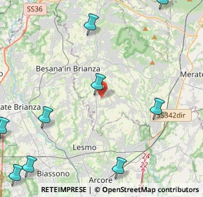 Mappa Frazione verdura, 23880 Casatenovo LC, Italia (6.66273)