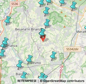 Mappa Frazione verdura, 23880 Casatenovo LC, Italia (6.0015)