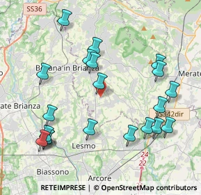 Mappa Frazione verdura, 23880 Casatenovo LC, Italia (4.467)
