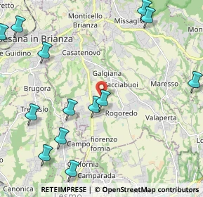 Mappa Frazione verdura, 23880 Casatenovo LC, Italia (2.78846)