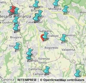 Mappa Frazione verdura, 23880 Casatenovo LC, Italia (2.64421)
