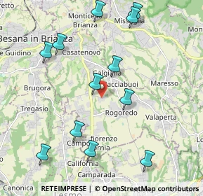 Mappa Frazione verdura, 23880 Casatenovo LC, Italia (2.26)