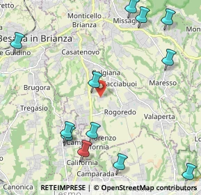 Mappa Frazione verdura, 23880 Casatenovo LC, Italia (2.77667)