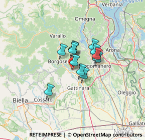 Mappa Largo G. Ferrari, 28075 Grignasco NO, Italia (7.62)