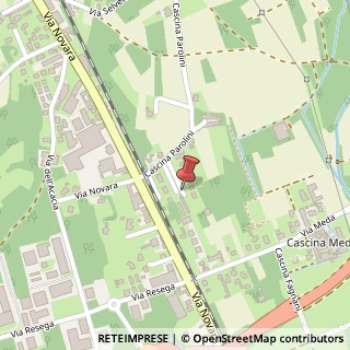 Mappa Via Cascina Parolini, 8, 28021 Borgomanero, Novara (Piemonte)