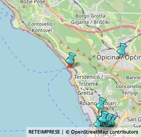Mappa Via Aurelio Nicolodi, 34136 Trieste TS, Italia (3.40643)