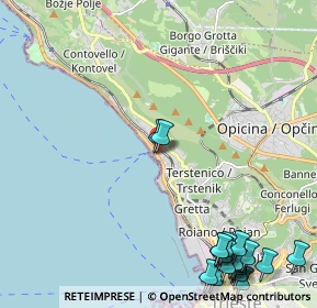 Mappa Via Aurelio Nicolodi, 34136 Trieste TS, Italia (3.19579)