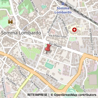 Mappa Via G. Marconi, 1A, 21019 Somma Lombardo, Varese (Lombardia)