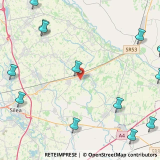 Mappa Via Indipendenza, 31048 San Biagio di Callalta TV, Italia (7.09143)