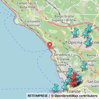 Mappa Golfo di Trieste, 34136 Trieste TS, Italia (3.54)