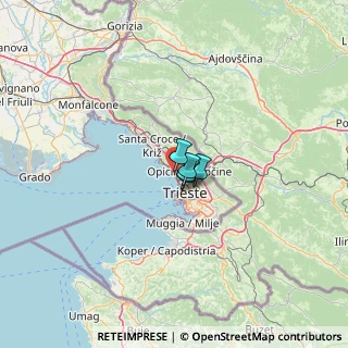 Mappa Golfo di Trieste, 34136 Trieste TS, Italia (39.68545)