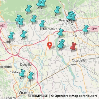Mappa Via del Boschetto, 36060 Schiavon VI, Italia (10.954)