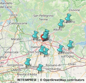 Mappa Via San Bernardino, 24127 Bergamo BG, Italia (12.32333)