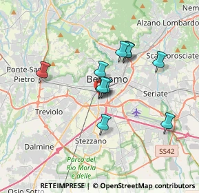 Mappa Via San Bernardino, 24127 Bergamo BG, Italia (2.67364)