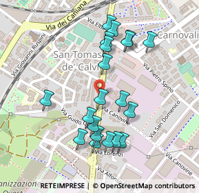 Mappa Via San Bernardino, 24127 Bergamo BG, Italia (0.227)