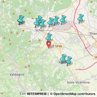 Mappa Piazza Marconi, 36030 San Vito di Leguzzano VI, Italia (4.515)
