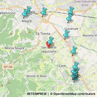 Mappa Piazza Marconi, 36030 San Vito di Leguzzano VI, Italia (2.87786)