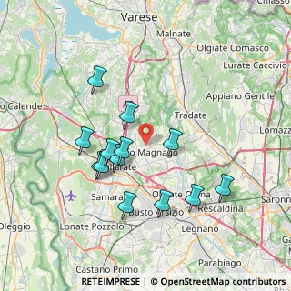 Mappa Via Piero Gobetti, 21050 Cairate VA, Italia (6.86615)