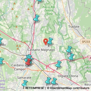 Mappa Via Piero Gobetti, 21050 Cairate VA, Italia (6.114)