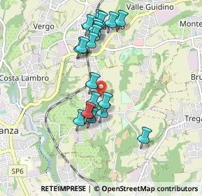 Mappa Via Giacomo Leopardi, 20842 Besana in Brianza MB, Italia (0.864)