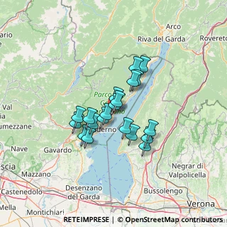 Mappa Via Oliva, 25084 Gargnano BS, Italia (9.555)