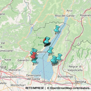 Mappa Via Oliva, 25084 Gargnano BS, Italia (10.18)