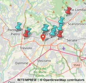 Mappa 20127 Bergamo BG, Italia (3.10273)