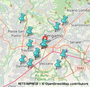 Mappa 20127 Bergamo BG, Italia (3.59308)