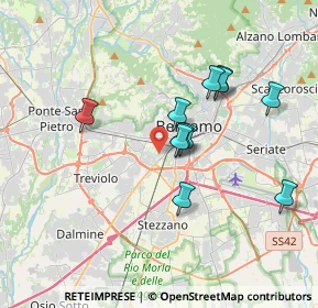 Mappa 20127 Bergamo BG, Italia (3.10727)