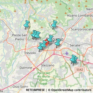Mappa 20127 Bergamo BG, Italia (2.97273)