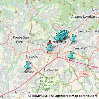 Mappa 20127 Bergamo BG, Italia (2.73182)