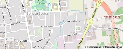 Mappa Bonate Sopra