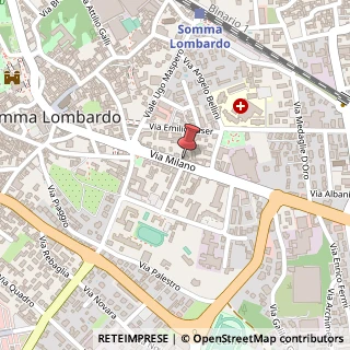 Mappa Via Milano, 47, 21019 Somma Lombardo, Varese (Lombardia)