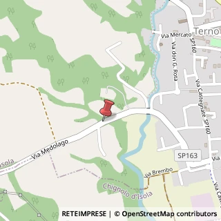 Mappa Via Medolago,  1, 24030 Terno d'Isola, Bergamo (Lombardia)