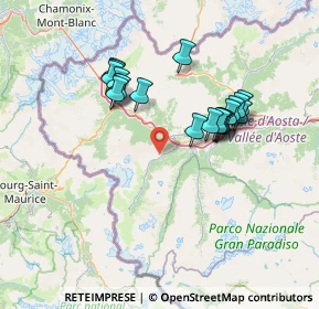 Mappa Loc. Baulin, 11010 Avise AO, Italia (12.7425)